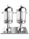Distributeur de jus - Double - 2 x 8 litres - acier inoxydable - G-Line 76602 €139.00 Distributeurs de boissons réfrigérées