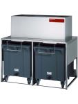 Opslagbakken - 2 x 108 KG - Op wielen - Diamond - DROLBIN/28-51 DROLBIN/28-51 €5,790.75 Ijsblokjes bunker