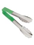 Pince à servir - 0,068 KG - 15 CM - acier inoxydable - Vert - +0°C / +82°C - 721907 E721907 €9.45 Pince à servir