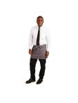 Tablier - Court - Unisexe - Gris - 75 x 37,3 CM - Polyester/Coton - Vêtements de Chef Blancs - B157 B157 €7.69 Tabliers et tabliers à bavette