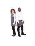 Tablier - Court - Unisexe - Gris - 75 x 37,3 CM - Polyester/Coton - Vêtements de Chef Blancs - B157 B157 €7.69 Tabliers et tabliers à bavette
