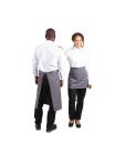 Tablier - Unisexe - Gris - 100 x 70 CM - Polyester/Coton - Vêtements de Chef Blancs - B158 B158 €16.23 Tabliers et tabliers à bavette