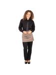 Tablier - Court - Unisexe - Marron Clair - 75 x 37,3 CM - Polyester/Coton - Vêtements de Chef Blancs - B432 B432 €7.29 Tabliers et tabliers à bavette