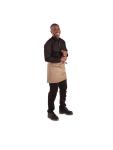 Tablier - Court - Unisexe - Marron Clair - 75 x 37,3 CM - Polyester/Coton - Vêtements de Chef Blancs - B432 B432 €7.29 Tabliers et tabliers à bavette