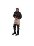 Tablier - Court - Unisexe - Marron Clair - 75 x 37,3 CM - Polyester/Coton - Vêtements de Chef Blancs - B432 B432 €7.29 Tabliers et tabliers à bavette