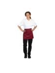 Tablier - Court - Unisexe - Bordeaux - 75 x 37,5 CM - Polyester/Coton - Vêtements de Chefs Blancs - BB177 BB177 €7.69 Tabliers et tabliers à bavette