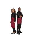Tablier - Court - Unisexe - Bordeaux - 75 x 37,5 CM - Polyester/Coton - Vêtements de Chefs Blancs - BB177 BB177 €7.69 Tabliers et tabliers à bavette