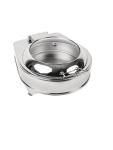 Chafing dish - 6 Litres - H 24 x 42,5 x 49 CM - Inox/Verre - Olympia - CB729 CB729 €317.89 Chafing dish rond
