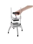 Groentesnijder - 9.5 mm - Groen - H 47 x 25.3 x 25.3 CM - Aluminium/RVS - Vogue - DB345 DB345 €116.04 Groentesnijmachine / cutter