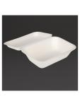 Boîtes repas jetables - 0,5 Litre - 250 pièces - H 6,6 x 18,2 x 13,5 CM - Bagasse - Fiesta Green - DW248 DW248 €55.45 Emballage jetable