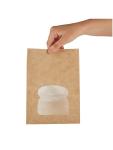 Boîtes à sandwich jetables - 250 pièces - H 25 x 15,5 x 7,2 CM - Colpac - FA382 FA382 €86.75 Emballage jetable