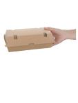 Wegwerp hamburgerdoosjes - 100 stuks - H 8.2 x 20.4 x 10.7 CM - Fiesta Green - FB667 FB667 €48.99 Wegwerp verpakkingen
