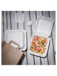 Boîtes alimentaires jetables - 200 pièces - H 3,7 x 23,6 x 22,9 CM - Vert Fiesta - FC527 FC527 €78.99 Emballage jetable