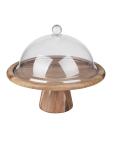 Plateau à gâteaux - H 12,7 CM - Bois d'acacia - Olympia - FE150 FE150 €30.90 Présentoirs à gâteaux