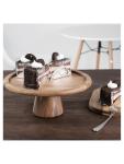 Plateau à gâteaux - H 12,7 CM - Bois d'acacia - Olympia - FE150 FE150 €30.90 Présentoirs à gâteaux