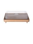 Buffetschaal - 1/1 GN - H 10.65 x 56 x 38.2 CM - Acaciahout - Olympia - FE151 FE151 €38.95 Vitrine / Buffet Neutraal