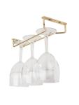 Support à verres - H 3,6 x 15,5 x 25,5 CM - Laiton - GM203 GM203 €7.29 Support de suspension en verre