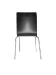 Chaise de restauration - 4 pièces - Noir - H 85,5 x 50,5 x 52 CM - Bois/Acier - Bolero - GR345 GR345 €239.00 Chaises en bois