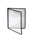 Porte menu - A4 - Noir - H 31,5 x 23,1 x 0,5 CM - Plastique - Olympia - E293 E293 €11.49 Présentation