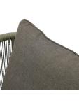 Salon de jardin Lille - 4 pièces - Vert olive - Rotin - G-Line HW-140803 €499.00 Table de terrasse