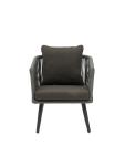 Salon de jardin Lille - 4 pièces - Anthracite - Rotin - G-Line HW-140804 €499.00 Table de terrasse