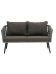 Salon de jardin Lille - 4 pièces - Anthracite - Rotin - G-Line HW-140804 €499.00 Table de terrasse