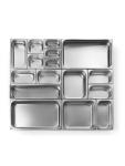Couvercle Gastronorm avec joint en silicone - Acier inoxydable 1810 - 32,5 x 53 cm - Hendi - 802601 802601 €44.11 Couvercles GN bord en silicone
