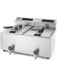 Friteuse Mastercook met aftapkraan digitaal - 2 x 8 l - RVS 180 - H 34.5 X 51.5 X 60.5 CM - Hendi - 207376 207376 €440.65 Friteuses 230 volt