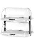 Présentoir à roulettes - Double - H 36,8 x 38,3 x 26,3 CM - Hendi - 871768 H871768 €30.31 Buffet petit-déjeuner/déjeuner