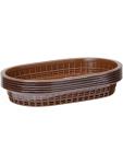 Paniers de service style Fastfood - Marron - 6 pièces - H 3,5 x 17,7 x 27,2 CM - Hendi - 426296 H426296 €4.21 Paniers à pain