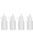 Distributeur de sauces - Mini - 4 pièces - 0,03 litre - Transparent - H 8,2 x Ø 3 CM - Hendi - 557891 H557891 €9.95 Bouteilles à presser