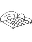 Porte-serviettes - 20 x 20 CM - Noir mat - Hendi - 427163 427163 €6.59 Porte-serviettes