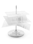 Porte-reçus - Acier inoxydable - Ø8 cm - Hendi - 513729 513729 €3.55 Titulaires de bons