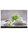 Assiette creuse - Ø23 CM - 6 Pièces - Blanc - Porcelaine de Maastricht - Lux - 523590 W523590 €39.72 Assiettes