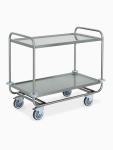 Chariot de service - 2 niveaux - H 93 x 59 x 109 CM - Inox - Diamant - CS2/100S CS2/100S €443.66 Chariots de service