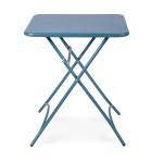 Table de patio Tuscany - Bleue - H 71,5 x L 60 x P 60 cm - G-Line HW-146554 €39.95 Table de terrasse