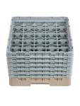 Panier lave-vaisselle - 25 compartiments - Beige - H 34,9 x 50 x 50 CM - Polypropylène - Cambro - DW557 DW557 €121.02 Paniers à vaisselle pour les verres à bec