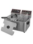 Friteuse - H 31,8 x 43,7 x 37,7 CM - 10 KG - 220 - 240 V - 2000 W - Inox - 5 Litres - Electrique - Caterchef - 688055 688055 €204.48 Friteuses 230 volts