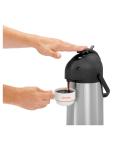 Carafe à pompe - 1,9 litre - acier inoxydable - Bartscher - 190117 190117 €36.88 Pichet isotherme