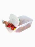 Conteneur alimentaire - H 20 x 34 x 41,5 CM - 1 124 KG - Polypropylène - Transparent - 16 Litre - -40°C / +90°C - Couvercle à charnière - Araven - 962071 962071 €19.95 Bacs alimentaires