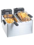 Friteuse - 2 x 4 litres - 230V - Bartscher - A165112 A165112 €116.00 Friteuses 230 volts