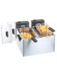 Friteuse - 2 x 4 litres - 230V - Bartscher - A165112 A165112 €116.00 Friteuses 230 volts