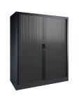 Armoire à portes roulantes - Anthracite - H 135 x 120 x 43 CM - Proflight 31019 €409.00 Armoires à portes tambour