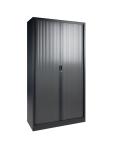 Roldeurkast - Antraciet - H 195 x 120 x 43 CM - Proflight 20429 €459.00 Roldeurkasten