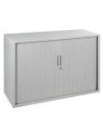 Armoire à portes roulantes - Gris - H 72,5 x 120 x 43 CM - Proflight 20403 €345.00 Armoires à portes tambour