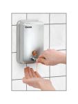 Distributeur de savon - 1 Litre - Mural - Argent - Bartscher - 850007 B850007 €28.05 Distributeur de savon