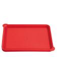 Plaque de fermeture - 23 x 17,5 CM - 0,15 KG - Silicone - Rouge - - -40°C / +200°C - Standard - 235215 E235215 €21.50 Overige