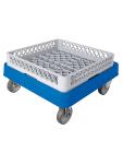 Chariot à paniers pour lave-vaisselle - H 21 x 55 x 55 CM - 3,895 KG - Polypropylène - CaterRacks - CR7500 CR7500 €80.00 Paniers généraux pour lave-vaisselle
