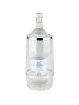 Rafraîchisseur à vin - H 23 CM - 0,38 KG - Ø12 CM - polystyrène - Transparent - 130060 130060 €10.25 Rafraîchisseurs de vin
