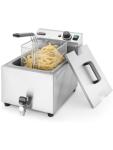 Friteuse Mastercook - Avec robinet de vidange - 8 litres - Hendi - 209202 H209202 €207.00 Friteuses 230 volts